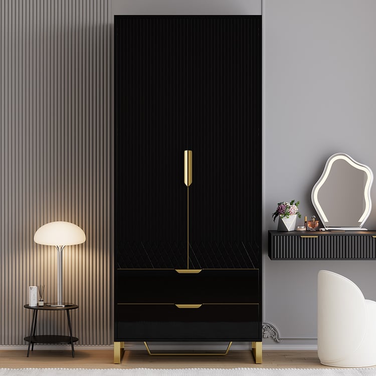 Logan two door wardrobe