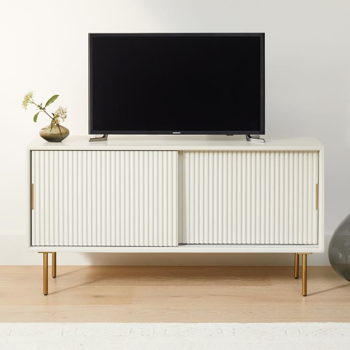 Marmi narrow media console
