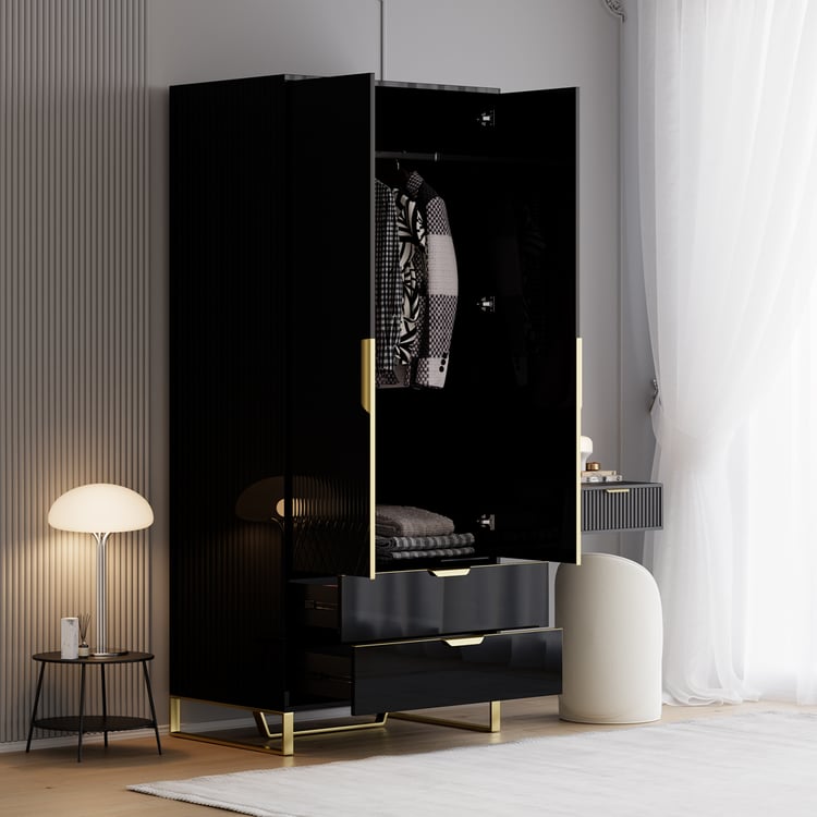 Logan two door wardrobe