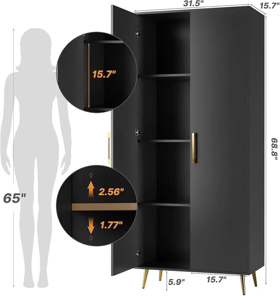 LYNSOM Tall Storage Cabinet