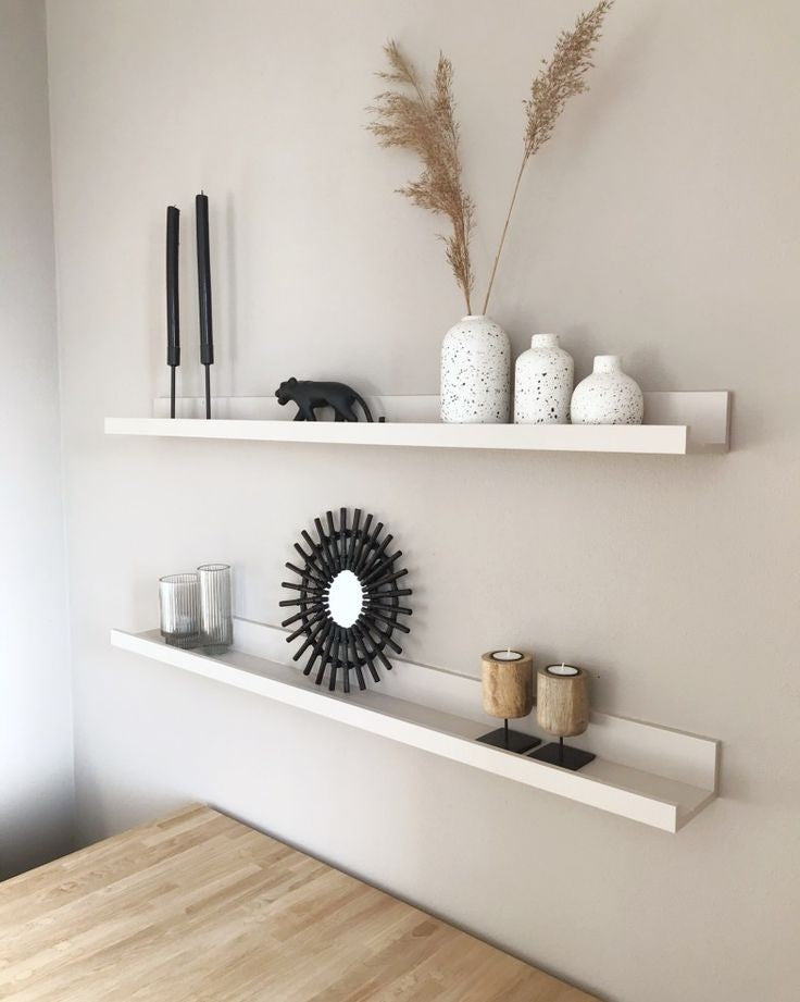 Long wall shelfs