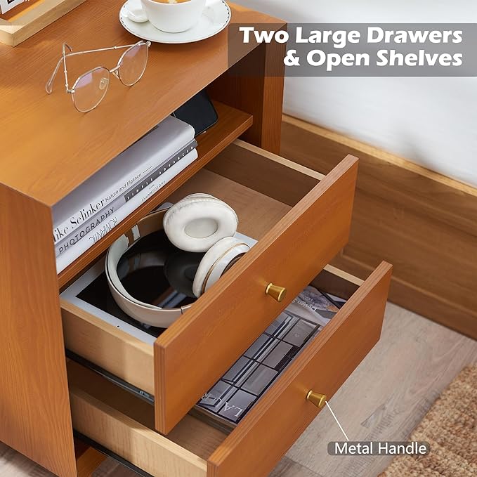cherry sidetable