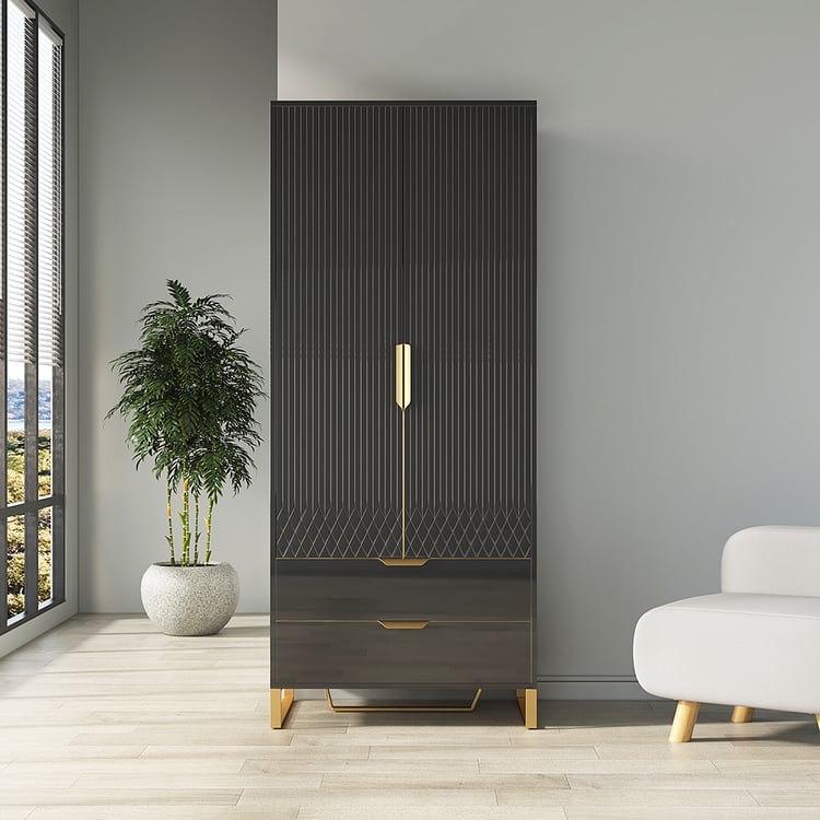 Logan two door wardrobe