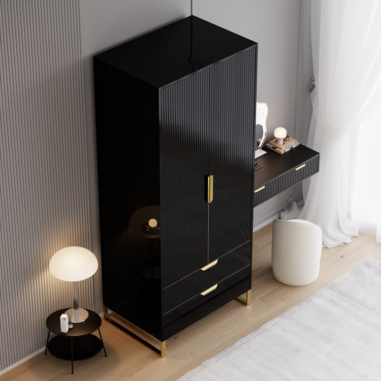 Logan two door wardrobe
