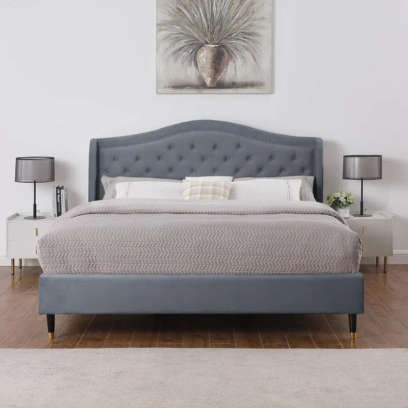 Aleathia queen size bed