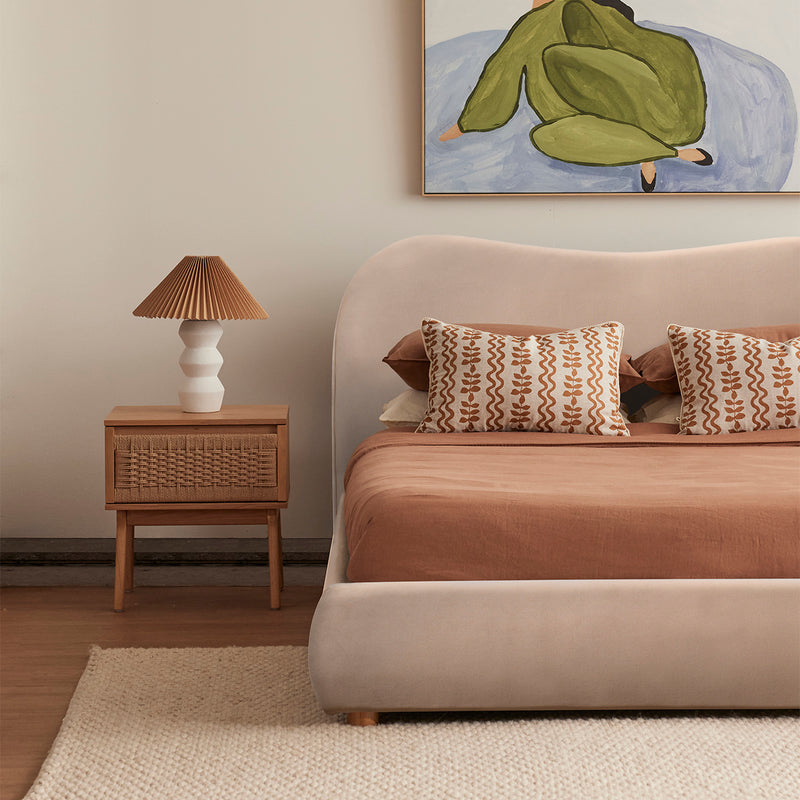 Cloud Velvet King Bed