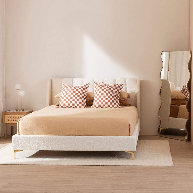 Georgia Boucle King Bed