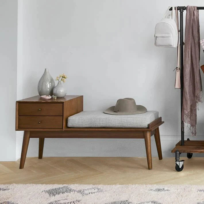 Cubby storage bench