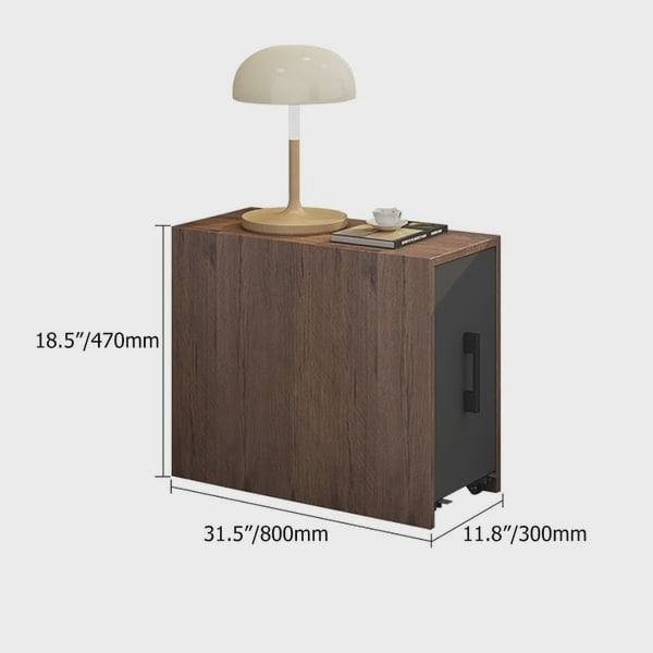 Devol end table with drawer