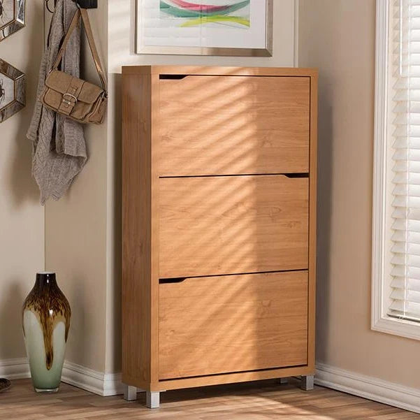Maple shoe rack