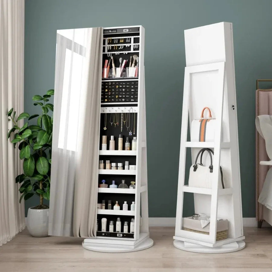 Bronze makeup vanity