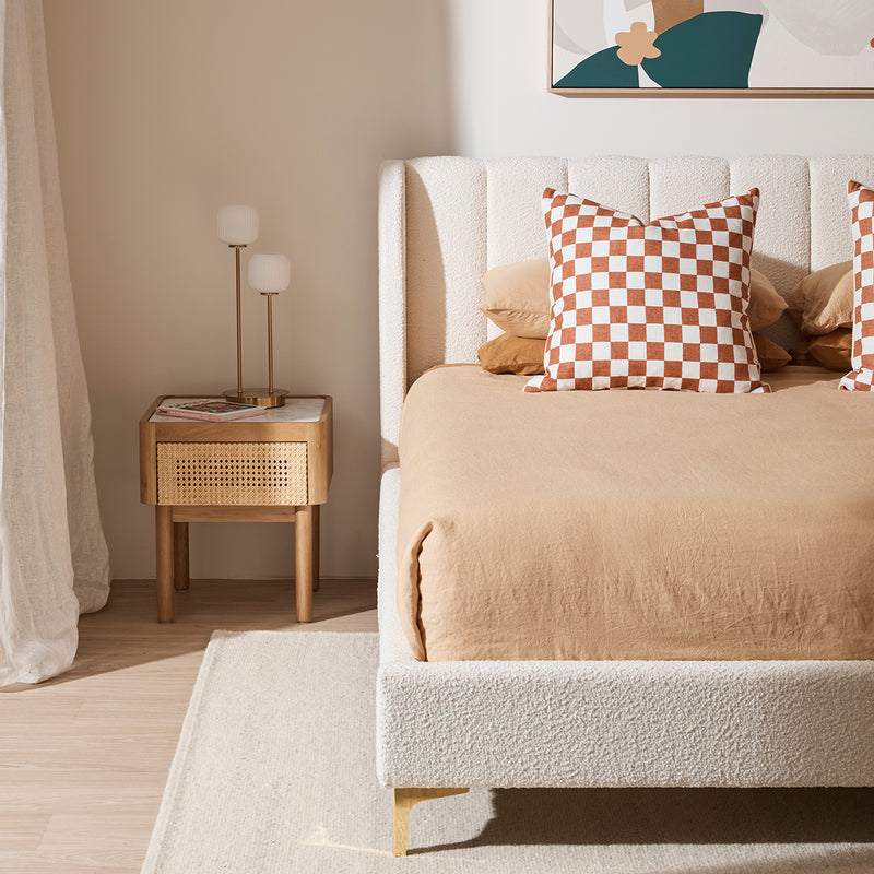 Georgia Boucle King Bed
