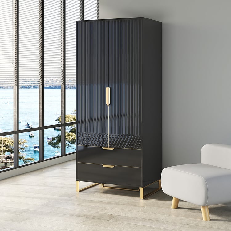 Logan two door wardrobe