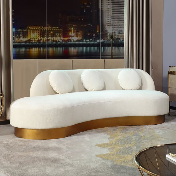 Britney curved sofa